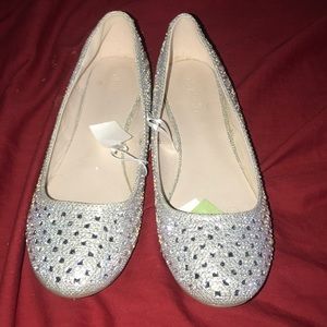 Rhinestone Flats from David’s Bridal